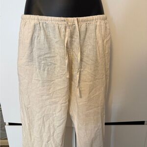 Brandy linen Drawstring Pants

Never worn new with tags